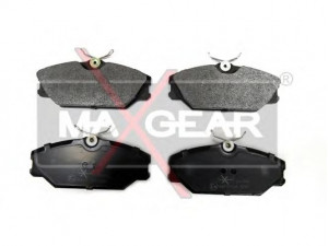 MAXGEAR 19-0542 stabdžių trinkelių rinkinys, diskinis stabdys 
 Techninės priežiūros dalys -> Papildomas remontas
7701206379, 7701209380