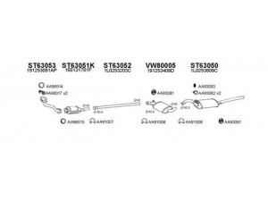 VENEPORTE 630128 išmetimo sistema 
 Išmetimo sistema -> Išmetimo sistema, visa