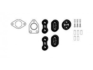 HJS 82 45 7820 montavimo komplektas, išmetimo sistema 
 Dviratė transporto priemonės -> Išmetimo sistema -> Surinkimo komplektas