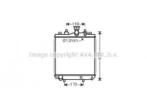 AVA QUALITY COOLING DU2077 radiatorius, variklio aušinimas 
 Aušinimo sistema -> Radiatorius/alyvos aušintuvas -> Radiatorius/dalys
1640097220, 1640097220000