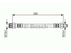 BOSCH 1 987 476 396 stabdžių žarnelė 
 Stabdžių sistema -> Stabdžių žarnelės
000 428 35 35, 123 428 01 35, 126 428 03 35