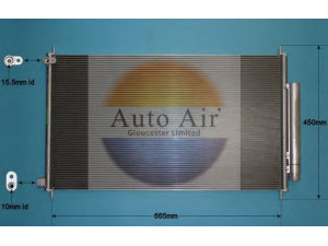 AUTO AIR GLOUCESTER 16-9983 kondensatorius, oro kondicionierius 
 Oro kondicionavimas -> Kondensatorius
80110T0AA01