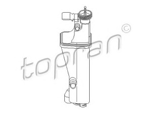 TOPRAN 501 196 išsiplėtimo bakelis, aušinimo skystis 
 Aušinimo sistema -> Radiatorius/alyvos aušintuvas -> Išsiplėtimo bakelis, variklio aušinimo skystis
1 436 413, 1711 1 436 413, 1711 7 573 781