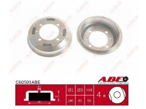 ABE C60501ABE stabdžių būgnas 
 Stabdžių sistema -> Būgninis stabdys -> Stabdžių būgnas
5841122000, 5841122010, 5841122020
