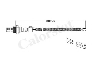 CALORSTAT by Vernet LS020063 lambda jutiklis 
 Variklis -> Variklio elektra
G628-18-861