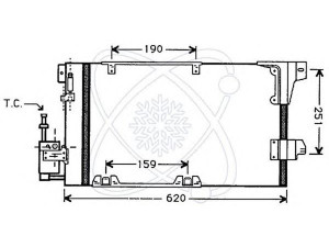 ELECTRO AUTO 30O0029 kondensatorius, oro kondicionierius
09130610, 1850055, 1850057, 1850074