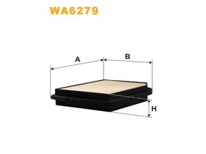 WIX FILTERS WA6279 oro filtras 
 Techninės priežiūros dalys -> Techninės priežiūros intervalai
413, 17220PM7000, 17220PM7306, 17220PM7F00