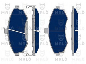 MAL? 1050079 stabdžių trinkelių rinkinys, diskinis stabdys 
 Techninės priežiūros dalys -> Papildomas remontas
581012DA40