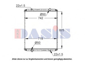 AKS DASIS 390160S radiatorius, variklio aušinimas 
 Aušinimo sistema -> Radiatorius/alyvos aušintuvas -> Radiatorius/dalys
5010230484, 5012030484