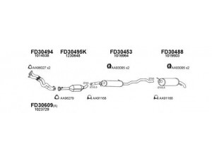 VENEPORTE 800576 išmetimo sistema 
 Išmetimo sistema -> Išmetimo sistema, visa