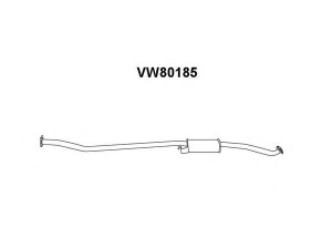 VENEPORTE VW80185 vidurinis duslintuvas
331253409A