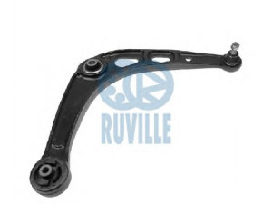 RUVILLE 935531 vikšro valdymo svirtis 
 Ašies montavimas/vairavimo mechanizmas/ratai -> Valdymo svirtis/pasukamosios svirties sujungimas -> Vairo trauklės (valdymo svirtis, išilginis balansyras, diago
60 25 305 573