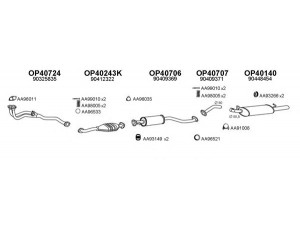 VENEPORTE 770181 išmetimo sistema 
 Išmetimo sistema -> Išmetimo sistema, visa