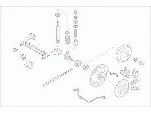 BOGE VW-GOLF-RB002 vairavimo mechanizmas; rato pakaba 
 Ašies montavimas/vairavimo mechanizmas/ratai -> Prekių paieška pagal schemą