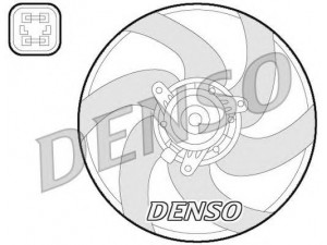 DENSO DER21022 ventiliatorius, radiatoriaus 
 Aušinimo sistema -> Oro aušinimas
1250E9, 1250F9, 125376, 125386