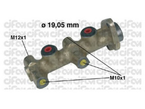 CIFAM 202-115 pagrindinis cilindras, stabdžiai 
 Stabdžių sistema -> Pagrindinis stabdžių cilindras
6046469, 6057063, 6067715