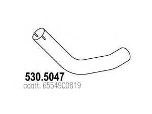ASSO 530.5047 išleidimo kolektorius
6554900819