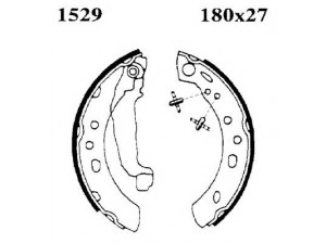 BSF 01529 stabdžių trinkelių komplektas 
 Techninės priežiūros dalys -> Papildomas remontas
4406099B26