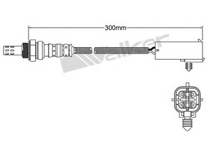 WALKER PRODUCTS 250-24004 lambda jutiklis 
 Išmetimo sistema -> Jutiklis/zondas
4605654, 4606090, 5233088, 56028200