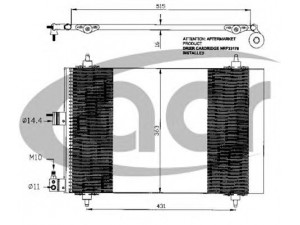 ACR 300461 kondensatorius, oro kondicionierius 
 Oro kondicionavimas -> Kondensatorius
6455AT, 6455CV, 6455Y9, 9637416580