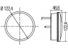 HELLA 2NE 344 200-097 galinis rūko žibintas
1 053 076 7