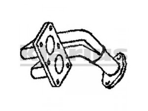 KLARIUS MZ107L išleidimo kolektorius 
 Išmetimo sistema -> Išmetimo vamzdžiai
1154900620, 1154901019