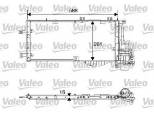 VALEO 817844 kondensatorius, oro kondicionierius 
 Oro kondicionavimas -> Kondensatorius
1850093, 93177423