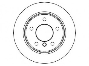 NATIONAL NBD792 stabdžių diskas 
 Stabdžių sistema -> Diskinis stabdys -> Stabdžių diskas
3421 1 160 809