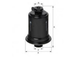 UNIFLUX FILTERS XB107 kuro filtras