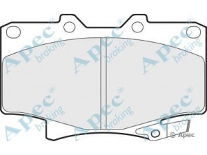 APEC braking PAD861 stabdžių trinkelių rinkinys, diskinis stabdys 
 Techninės priežiūros dalys -> Papildomas remontas
0446560020, 04465YZZAL, 0449160150