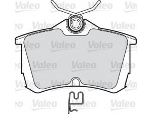VALEO 598758 stabdžių trinkelių rinkinys, diskinis stabdys 
 Techninės priežiūros dalys -> Papildomas remontas
43022-S1A-E03, 43022-S1A-E04, 43022-S1A-E50