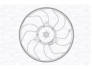 MAGNETI MARELLI 069422562010 ventiliatorius, radiatoriaus 
 Aušinimo sistema -> Oro aušinimas
21481AY610, 7701059785, 7701068310