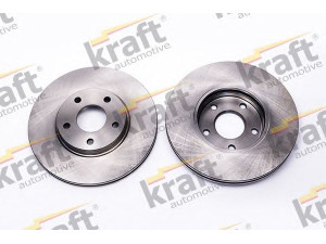KRAFT AUTOMOTIVE 6042370 stabdžių diskas 
 Dviratė transporto priemonės -> Stabdžių sistema -> Stabdžių diskai / priedai
2T14-1125-CB, 2T14-1125-EB, 4367104
