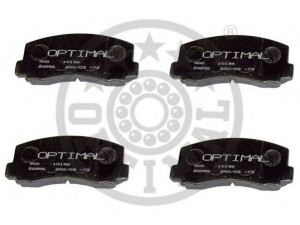 OPTIMAL 9344 stabdžių trinkelių rinkinys, diskinis stabdys 
 Techninės priežiūros dalys -> Papildomas remontas
MB277619, MB327619, MB366393, MB366525