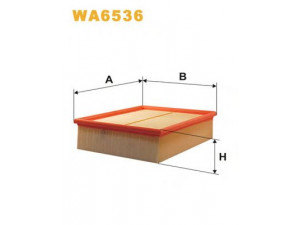 WIX FILTERS WA6536 oro filtras 
 Filtrai -> Oro filtras
2581, 059133843, 059133843A, 059133843A