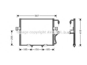 AVA QUALITY COOLING KA5015 kondensatorius, oro kondicionierius 
 Oro kondicionavimas -> Kondensatorius
OK01161480C, OK01161480L