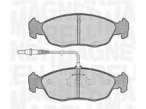 MAGNETI MARELLI 363916060195 stabdžių trinkelių rinkinys, diskinis stabdys 
 Techninės priežiūros dalys -> Papildomas remontas
425103, 425122, 425188
