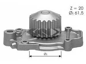 SPIDAN 91238 vandens siurblys 
 Aušinimo sistema -> Vandens siurblys/tarpiklis -> Vandens siurblys
19200PE0010, 19200PE0660, 19200PEO010
