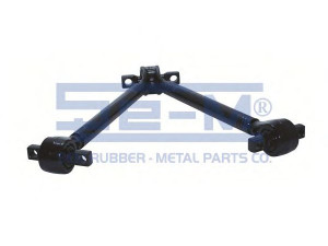 SEM LASTIK 9314 vikšro valdymo svirtis 
 Ašies montavimas/vairavimo mechanizmas/ratai -> Valdymo svirtis/pasukamosios svirties sujungimas -> Vairo trauklės (valdymo svirtis, išilginis balansyras, diago
942 350 01 05, 942 350 11 05