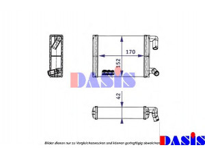 AKS DASIS 139390N šilumokaitis, salono šildymas 
 Šildymas / vėdinimas -> Šilumokaitis
0028354501, A0028354501