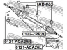 FEBEST 0122-ZRR70 vidinė skersinė vairo trauklė 
 Vairavimas -> Vairo mechanizmo sujungimai
45503-19275