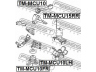 FEBEST TM-MCU10LH variklio montavimas 
 Variklis -> Variklio montavimas -> Variklio montavimo rėmas
12372-20030