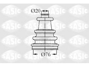 SASIC 4003405 gofruotoji membrana, kardaninis velenas 
 Ratų pavara -> Gofruotoji membrana
7701457539