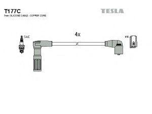 TESLA T177C uždegimo laido komplektas 
 Kibirkšties / kaitinamasis uždegimas -> Uždegimo laidai/jungtys
7735100