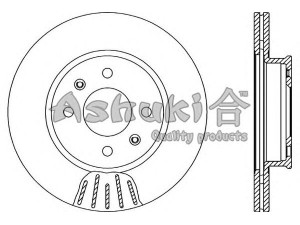 ASHUKI 0990-4250 stabdžių diskas 
 Dviratė transporto priemonės -> Stabdžių sistema -> Stabdžių diskai / priedai
09.9541.10/BREMBO, 17550/ABS, 186878/VALEO