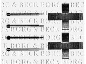 BORG & BECK BBK1191 priedų komplektas, diskinių stabdžių trinkelės 
 Stabdžių sistema -> Diskinis stabdys -> Stabdžių dalys/priedai
