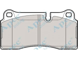 APEC braking PAD2040 stabdžių trinkelių rinkinys, diskinis stabdys
34212284990