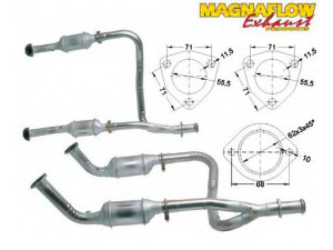 MAGNAFLOW 84504 katalizatoriaus keitiklis 
 Išmetimo sistema -> Katalizatoriaus keitiklis
ESR4095