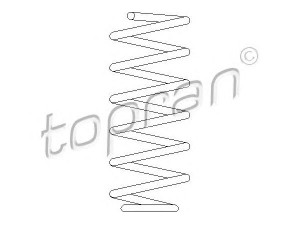 TOPRAN 109 528 spyruoklė 
 Pakaba -> Spyruoklės
357 411 105AA, 357 411 105AA