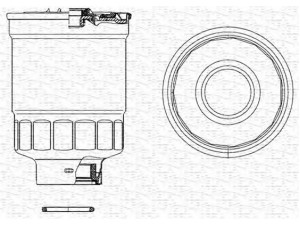 MAGNETI MARELLI 213908523000 kuro filtras 
 Techninės priežiūros dalys -> Papildomas remontas
23303-87309, 2330387308, 2330387309